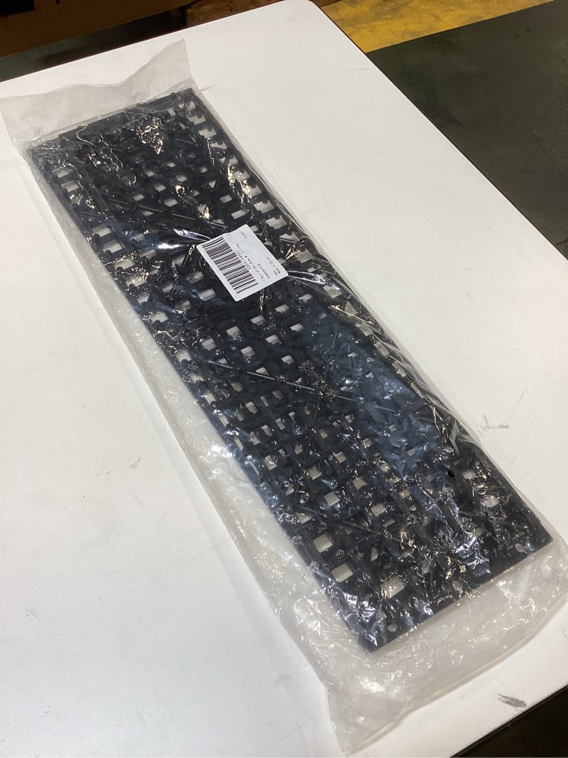 FAVOMOTO 1 Pair Tire Traction Mats, Portable Traction Mats for Snow Tire Grip Aid Anti Skid Car Extraction Mat Tires Traction Board Traction Bands for for off Road Mud Snow Ice Sand