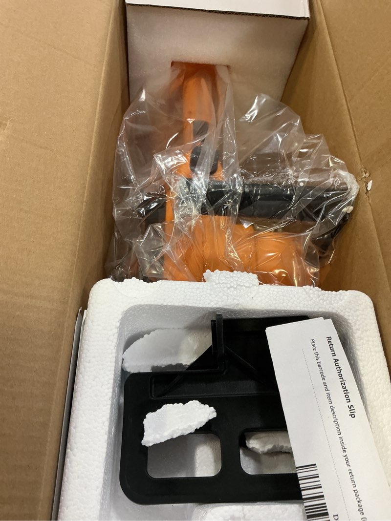 Condition photo showing Good Condition for 12" electric chainsaw cordless, 20v battery powered cordless chain saw, chainsaw with 4.0ah lithium ion battery and charger 12 inch chainsaw + 2 batteries