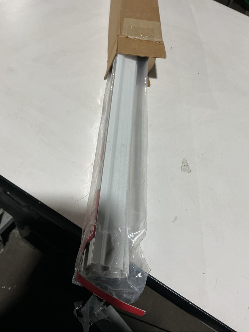 Condition photo showing Good Condition for M-D Building Products Vinyl Cinch® U-Shape Door Bottom Seal, Slide-On Weatherstripping Draft Stopper, Easy to Install, Fits 36” x 1-3/4” Doors, Fills 3/8”- 3/4” Gaps, 43336, White White 36 Inch 1