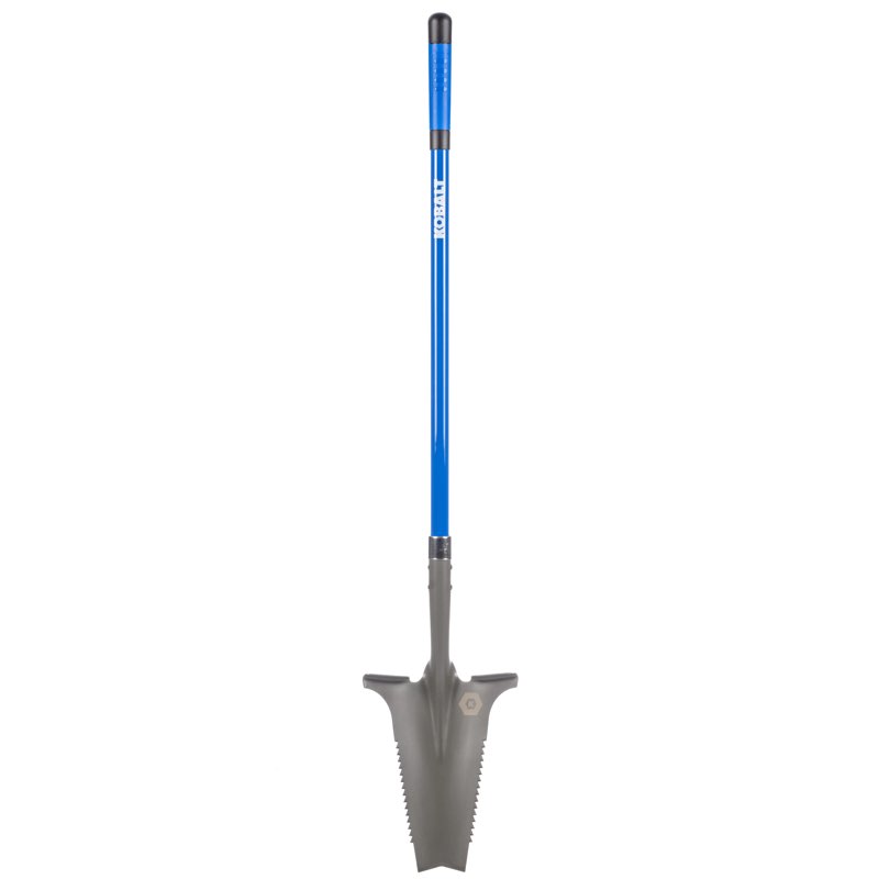 Condition photo showing As Is for kobalt 57.5-in fiberglass handle root cutting shovel