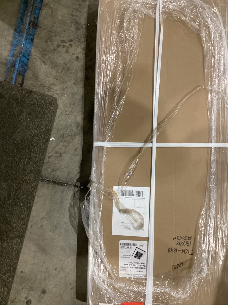 Condition photo showing New/Like New for MASTERPIECE Z1DA-1848 3D Pro 2.5" Deep Muir Belgian Linen 12.0 oz Acrylic Primed Stretched Canvas 18" x 48"