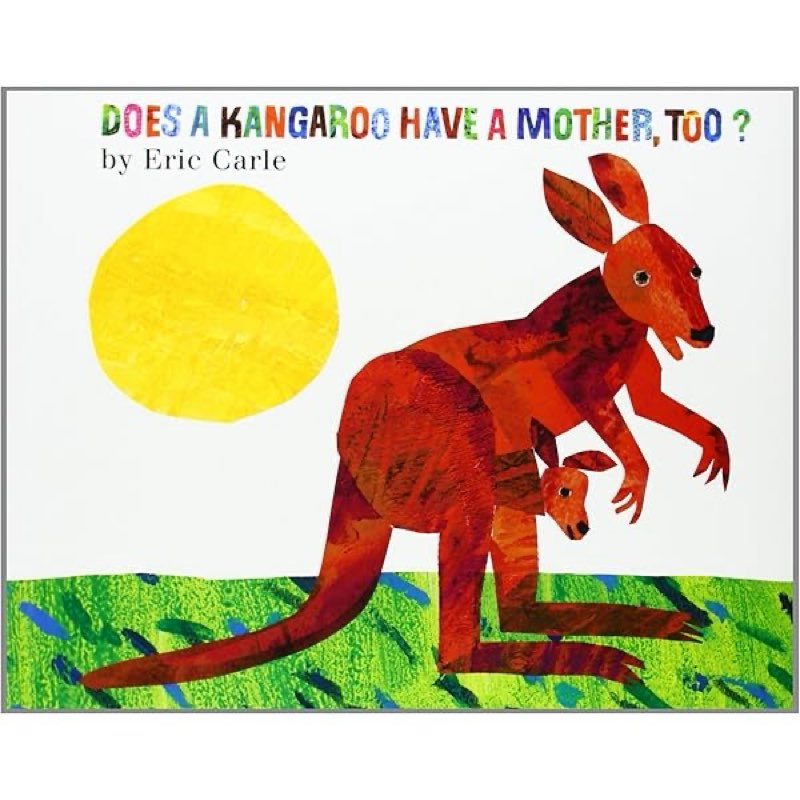 Eric Carle Does a Kangaroo Have a Mother Too? Book & Plush Toy 11" (Bundle) (Kohl's Cares)