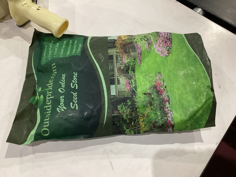 Condition photo showing New/Like New for outsidepride perennial white dutch clover seed - 5 lbs. nitrocoated, inoculated clover seeds for lawn alternative, erosion control, food plots, ground cover, & pasture mixtures in usda zones 3-10