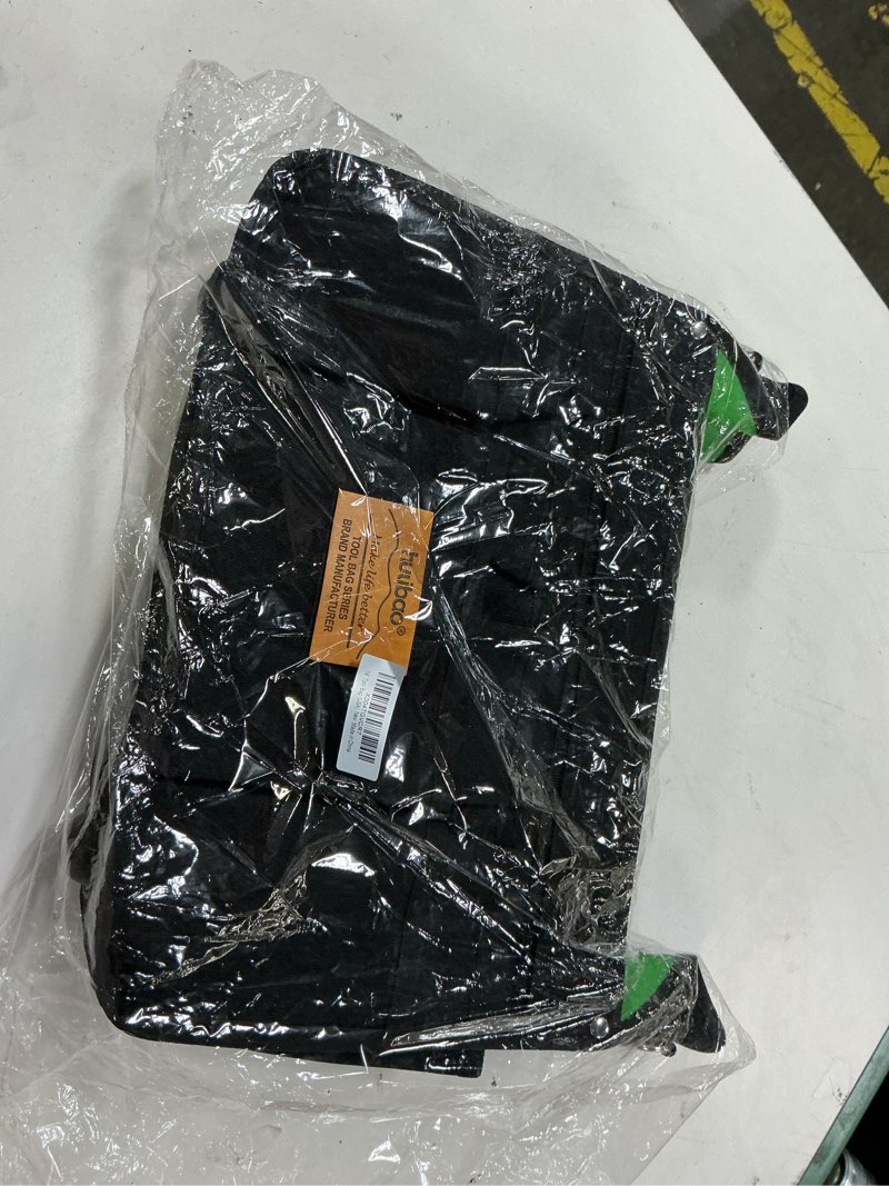 Condition photo showing Good Condition for 14 Inch Tool Bag, Gardening Tool Bag, Waterproof Fabric, Gardening Stool Relieve Fatigue Gardening Work, Tote Tool Storage Bag, Foldable Metal Handle with Shoulder Strap Black+Green 14 INCH