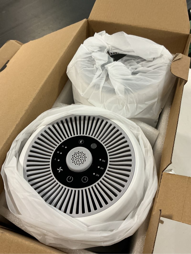 Condition photo showing Good Condition for 2 pack yariki air purifiers for bedroom home with aromatherapy function,small air purifier with nightlight speed control,24db low noise for better sleep,for pet room dorm kitchen,p60 (white)