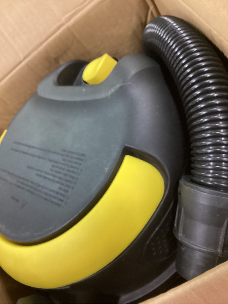 Condition photo showing Good Condition for Wet-Dry Vacuum, 3-in-1 Portable Shop Vacuum Cleaner with 2 Peak HP Power Suction, Lightweight Wet Dry Vacuum with Blower & Wall Mount Design for Car, Pet Hair, Hard Floor (Low) 800W--3.5M