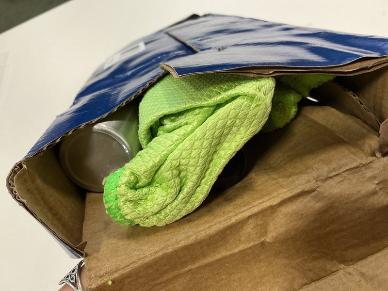 Condition photo showing As Is for XINDELL 24-inch Windshield Cleaner Tool – Upgrade Large Head Car Interior&Exterior Window Cleaning Kit with Extendable Handle & 4 Microfiber Pads, Auto Wiper Brush for Car, Trucks, SUVs, RVs & Home 24in