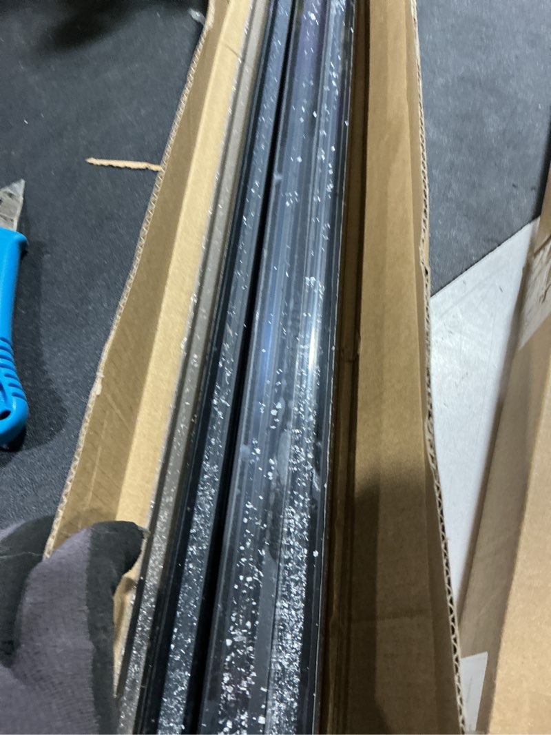 Condition photo showing Good Condition for 500mm 2020 v slot aluminum extrusion profile, 2020 series extruded aluminum rail, 20/20 al extrusion 500mm black 4 pcs for 2020 corner bracket hardware