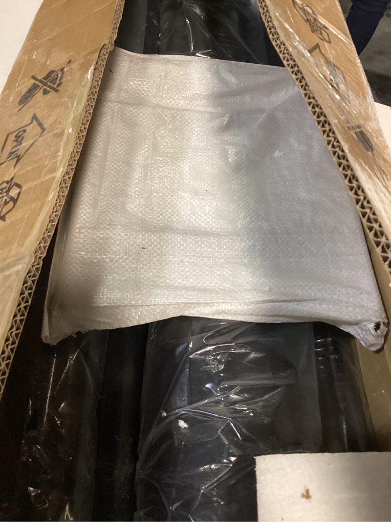 Condition photo showing New/Like New for 13ft tall street light pole for outside, galvanized steel solar street lamp post perfect for outdoor lights exterior backyard camera porch parking lot with mounting rebar cage(black) 13 foot tall