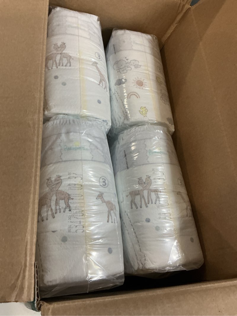 Condition photo showing New/Like New for Pampers Swaddlers Diapers, Size 3 (13-26 lbs), 136 Count, Absorbent, Keeps Baby Dry and Comfortable, Skin Safe Disposable Baby Diaper (Packaging May Vary) Size 3 136