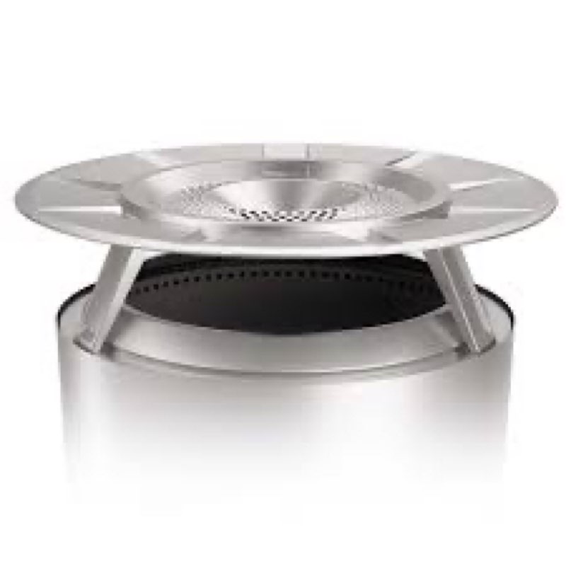 (Only the upper part )Solo Stove Yukon Heat Deflector - Enhance Warmth and Comfort for Your Fire Pit - Durable 304 Stainle