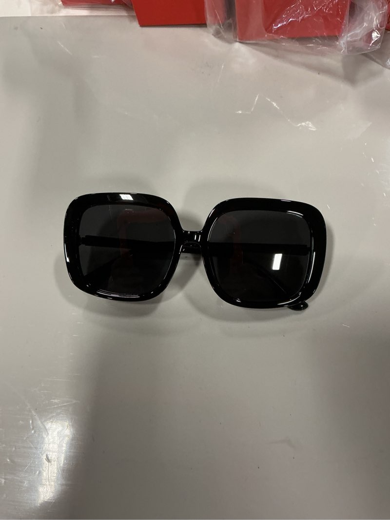 Oversized Black Square Sunglasses 