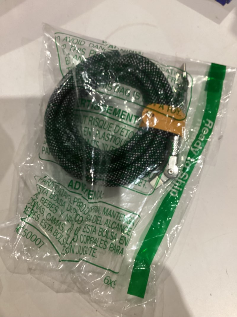 Condition photo showing As Is for 240W USB C to USB C Cable 10FT,180°Rotation Long USB C Cable Fast Charging, USB 2.0 Nylon Braided Type C Charger Cord for iPhone 17/16/15,MacBook,iPad 240W Black