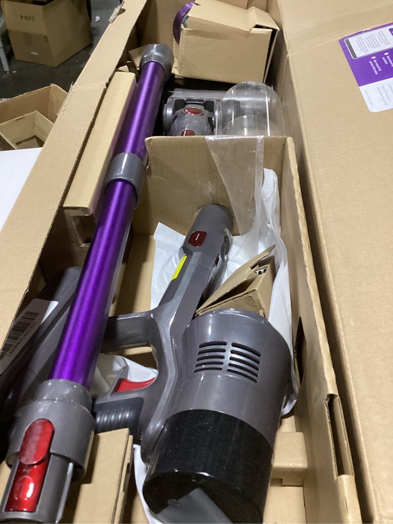 Condition photo showing As Is for Dyson V8 Plus Cordless Vacuum, Cleans Hard Floors and Carpets, Detangles, Converts to Handheld, 115AW, 2 Power Modes, Up to 40 Minutes¹
