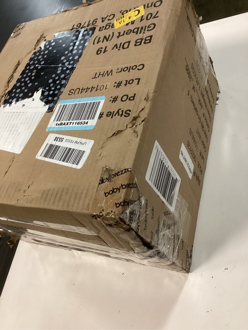 Condition photo showing New/Like New for baby brezza formula pro mini baby formula mixer machine fits small spaces and is portable for travel– bottle makers makes the perfect bottle for your infant on the go, white