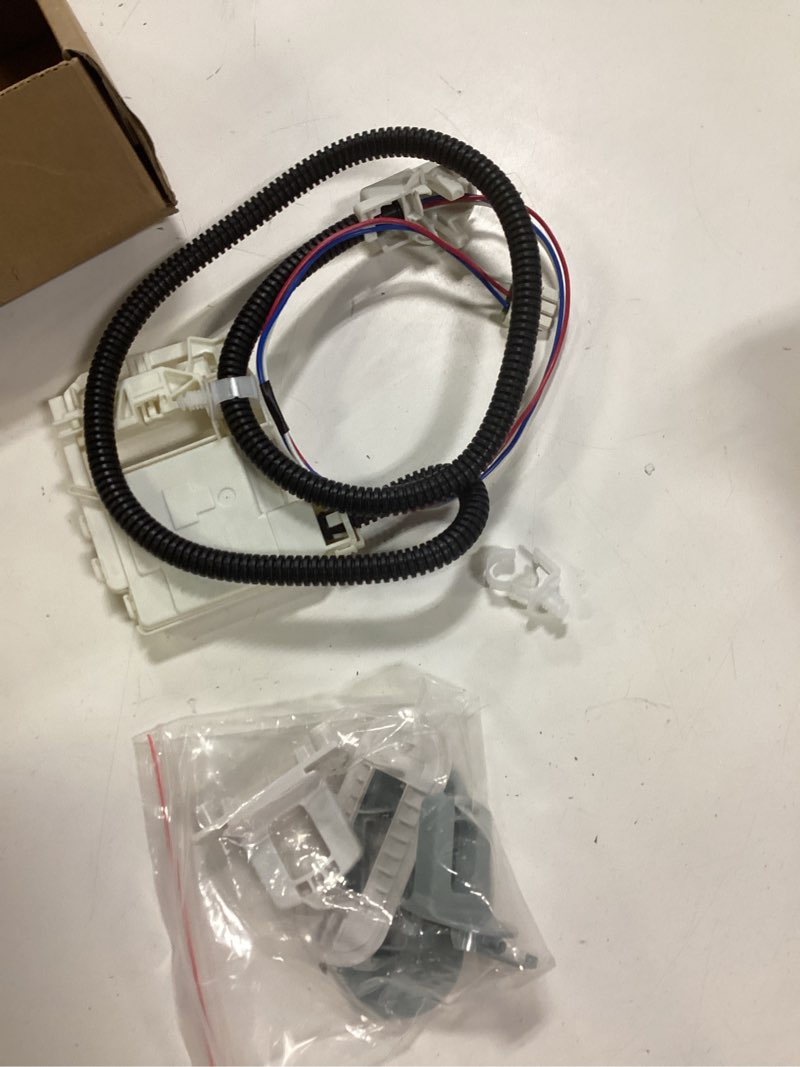 Condition photo showing As Is for eatakward wh08x32697 washer lid lock switch assembly, replacement for ge gtw220ack gtw330ask gtw460amj gtw460asj gtw485asj gtw490acj series, replace wh01x24114 wh01x26114