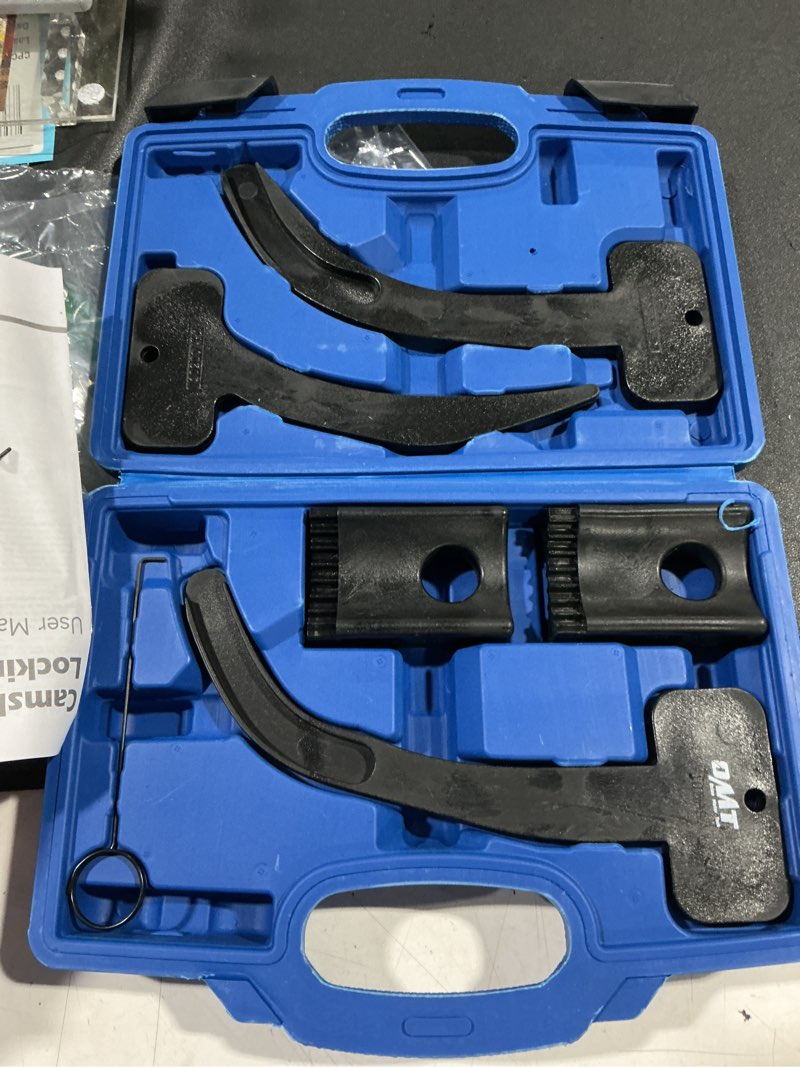 Condition photo showing Good Condition for orion motor tech 3.6 pentastar timing tool kit, camshaft holding tools compatible with vw chrysler dodge jeep ram wrangler, 3.6l camshaft phaser timing chain lock tool kit for 10200a 10202a 10369a