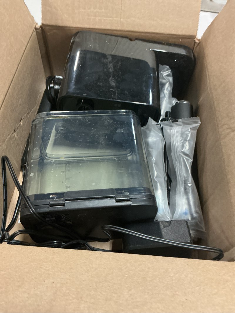 Condition photo showing As Is for AquaSonic Home Dental Center PRO – Brushing & Flossing Made Easy – Brush & Floss – Power Toothbrush & Water Flosser – Whiter Teeth & Healthier Gums – Black Series Pro+Oral Irrigator