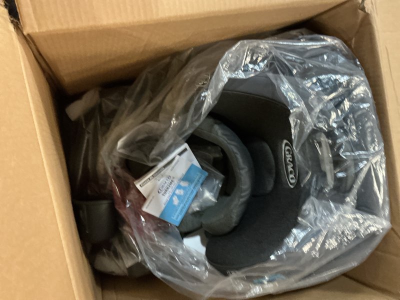 Condition photo showing Good Condition for Graco Turn2Me 3-in-1 Rotating Convertible Car Seat, Manchester, Featuring Headrest and Harness Adjust, Easy Installation and Steel Reinforced Frame