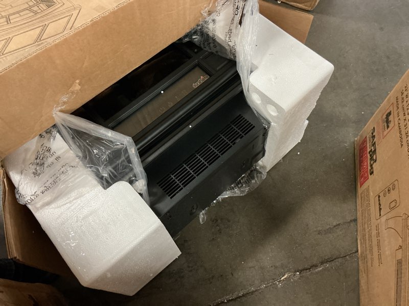 Condition photo showing As Is for duraflame Infrared Quartz Electiric Stove Heater - DFI-591-01 - Black