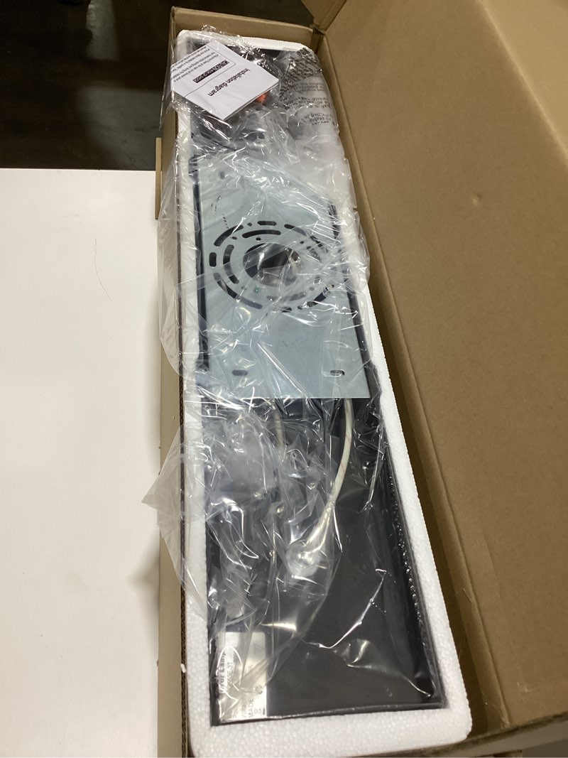 Condition photo showing Good Condition for SineRise LED Modern Bathroom Vanity Light Fixtures, Modern Acrylic Bathroom Wall Lighting Fixtures Over Mirror (Cool White 6000K) (3-Light, 24-Inch), Matte Black- Non-dimmable 3-Light, 24-Inch Matte Black- Non-dimmable