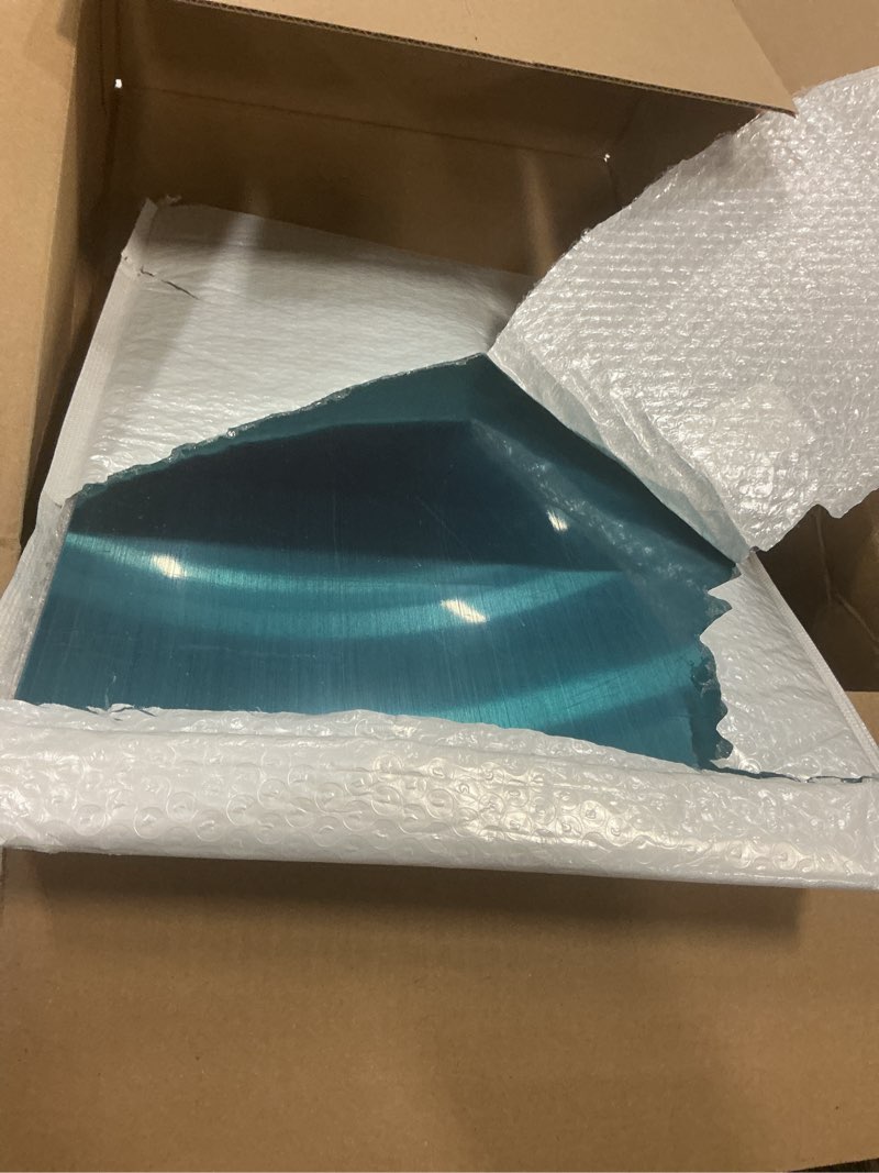 Condition photo showing New/Like New for Titanium Cutting Board - 100% Pure Titanium Cutting Boards for Kitchen - Cutting Edge Hygiene & Durability, 1 Pack Double Sided Medical-grade Titanium Cutting Mat, Easy to Clean (18"L x 12"W)