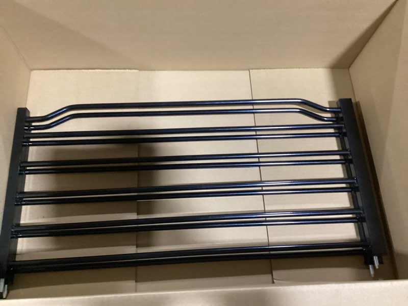Condition photo showing Good Condition for incomplete fairy baby safety gate 14.17 inch extension for extra wide baby gate dog gate pressure mounted walk through pet gate black extension: 14.17 inch