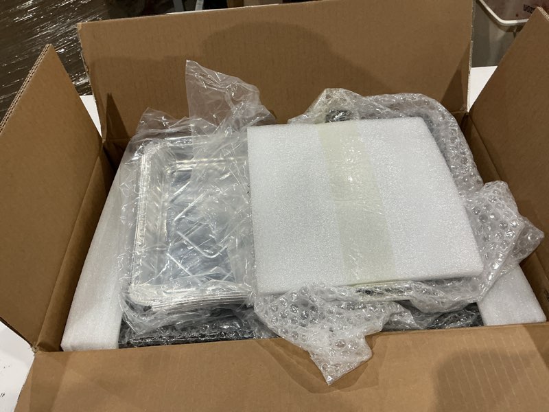 Condition photo showing Good Condition for uniflasy 99251 grease tray with 7515 catch pan and 10pcs drip pan liners for weber genesis silver a, old spirit 200 series, spirit e-210, spirit 500, weber genesis silver grill parts for 85897
