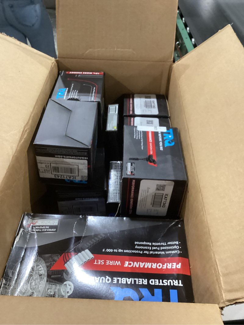 Condition photo showing New/Like New for TRQ Ignition Coil & Spark Plug Kit 17 Piece Iridium Plugs Compatible with 2009-2013 Chevrolet Silverado 1500 2009-2012 GMC Sierra 1500 Yukon Suburban 1500 2014-2015 Camaro 2009-2010 Cadillac Escalade