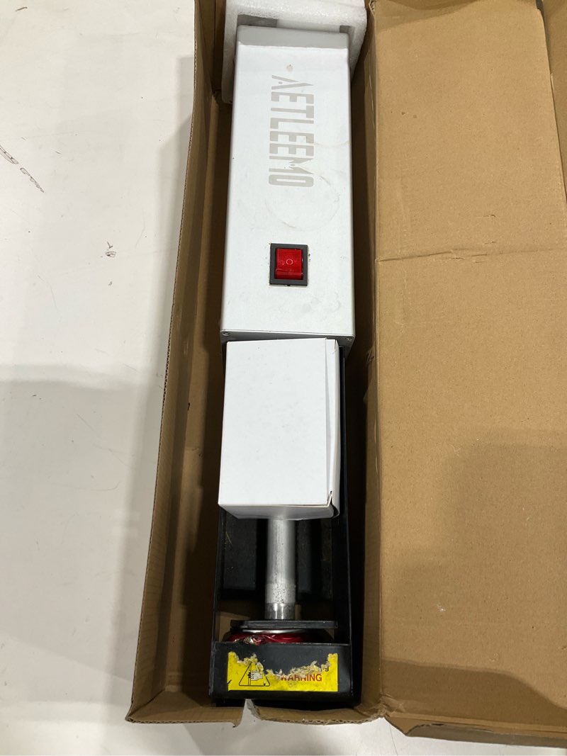 Condition photo showing As Is for Electric Can Crusher,Can Crusher Electric For Recycling 12oz&16oz Metal Aluminum Cans,Aluminum Seltzer, Soda, Beer Cans and Bottles,Eco-Friendly Recycling Tool (Motorized push-button model)