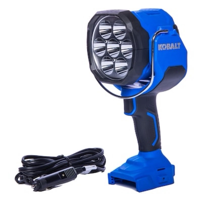 Kobalt 24-volt Lithium ion (Li-ion) Corded Cordless 2700-Lumen LED Rechargeable Power Tool