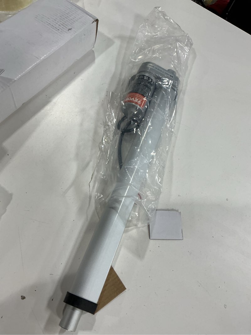 Condition photo showing New/Like New for VEVOR Linear Actuator 12V, 6 Inch High Speed 0.55"/s Linear Actuator, 220lbs/1000N Linear Motion Actuator with Mounting Bracket and IP54 Protection 6 Inch 1