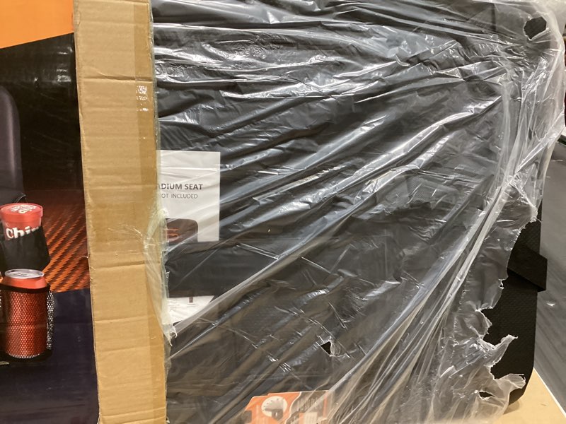 Condition photo showing Good Condition for HOPERAN Heated Stadium Seats for Bleachers with Back Support and Wide Cushion, Extra Portable Bleacher Seat Foldable Stadium Chair, USB 3 Levels of Heat, 5 Pockets for Outdoor Camping Games Sports 1pc Black 23"