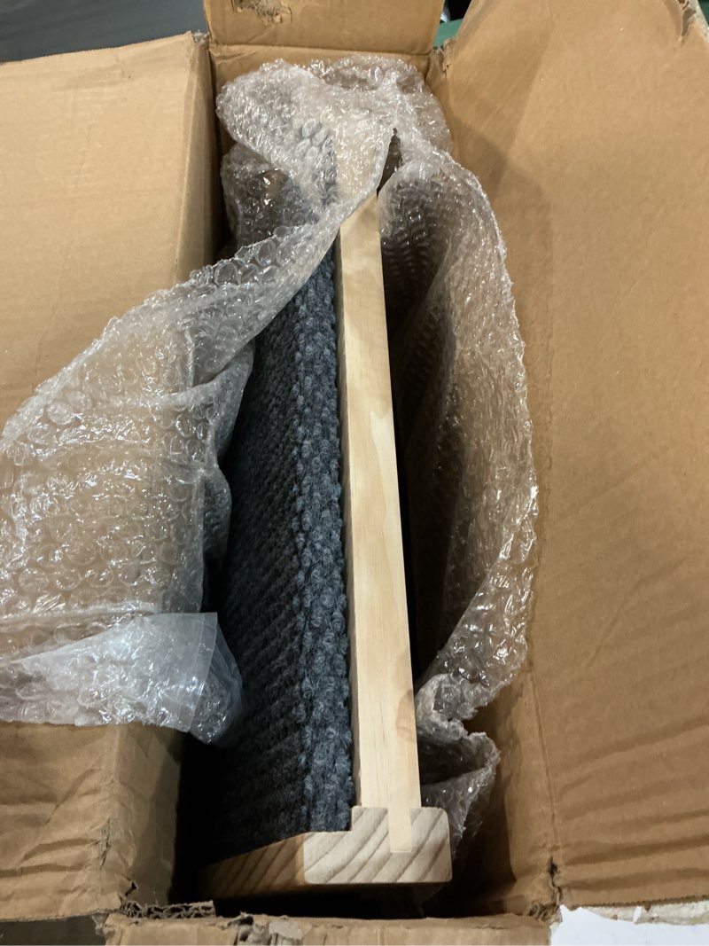 Condition photo showing Good Condition for dog ramp for couch, 49" long foldable pet ramp for small large dogs, dog ramps for bed, high traction with platform 6 adjustable heights 18" to 21.5" up to 220lbs, black black 49"x 17inch