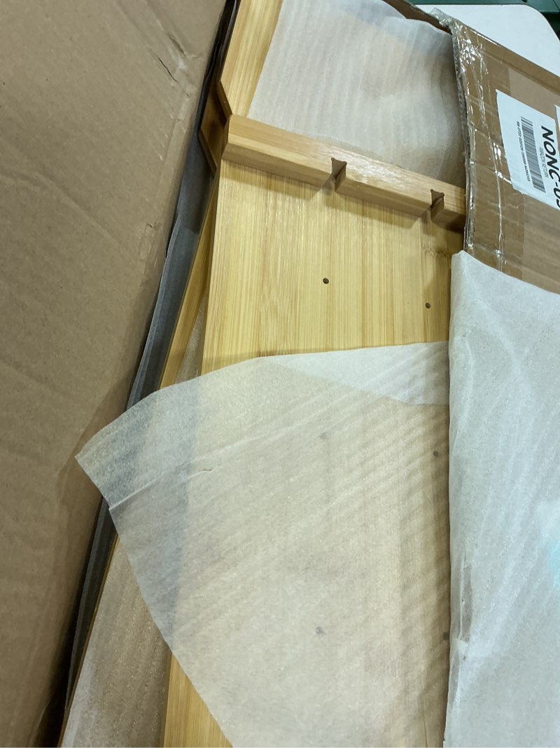 Condition photo showing Good Condition for Upgraded Tray Dividers for Cabinets,15in Hx22in Dx12in W, Kitchen Cabinet Tray Divider for Pans, Lids, Pot And Pan, Cookie Sheet. with 3 Dividers,Keeping The Kitchen Organized (1)