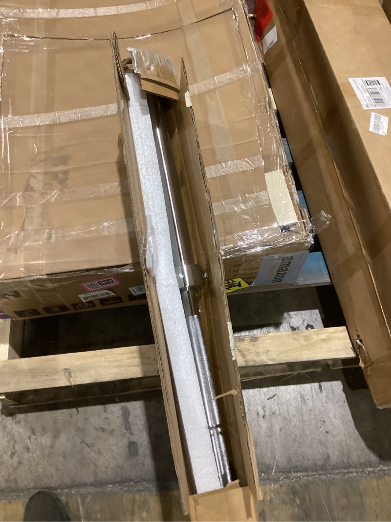 Condition photo showing As Is for CAP Barbell 2-Inch Olympic Barbell Bars | 5 ft, 6 ft, & 7 ft | Multiple Options Classic 7 ft (85") - Chrome