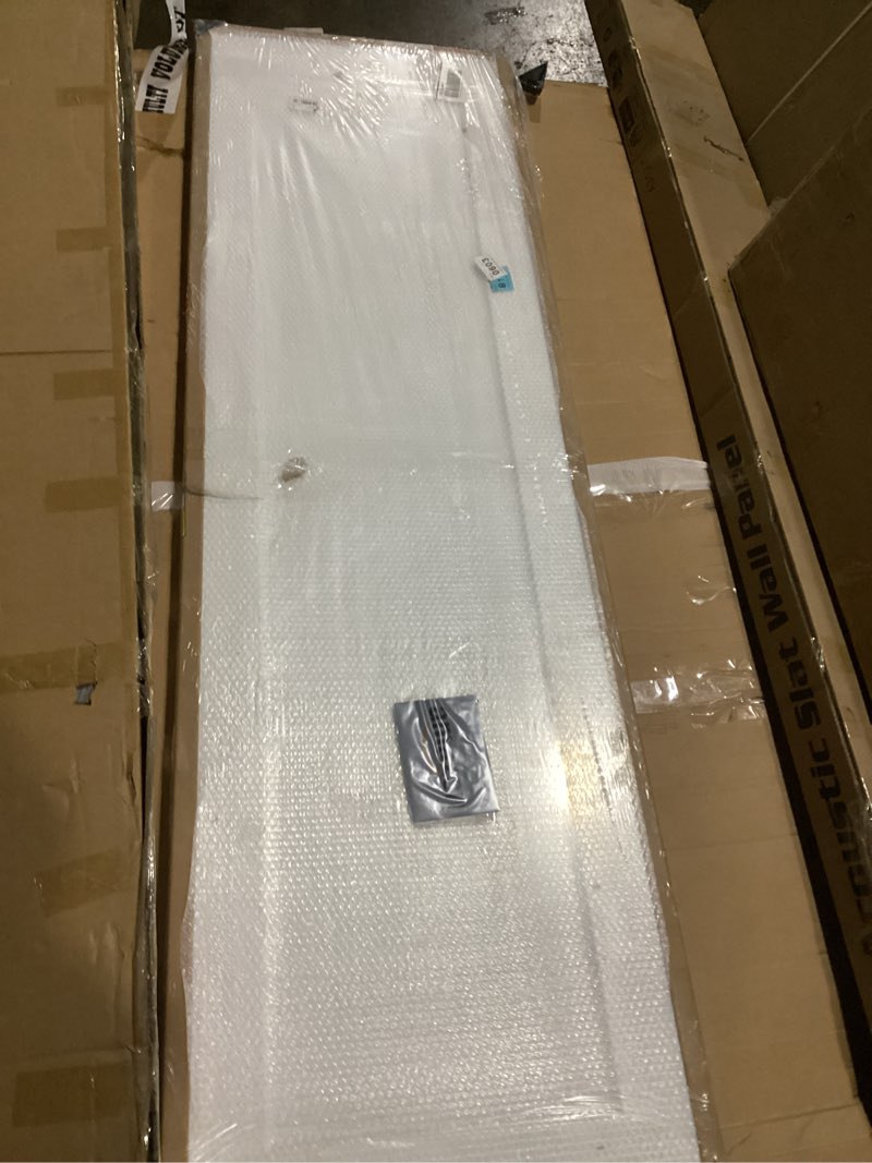 Condition photo showing Good Condition for jubest 24"x80" 1-panel shaker style white primed hollow core interior molded door slab, not included