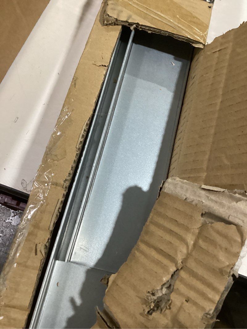 Condition photo showing Good Condition for 9FT Garage Door Reinforcement Strut Kit, Heavy Duty Steel Garage Door Support Strut - Hurricane & Snow Proof, Anti-Sag, Noise Reduction, Fits 9x7 9x8 Garage Doors, Easy DIY Installation