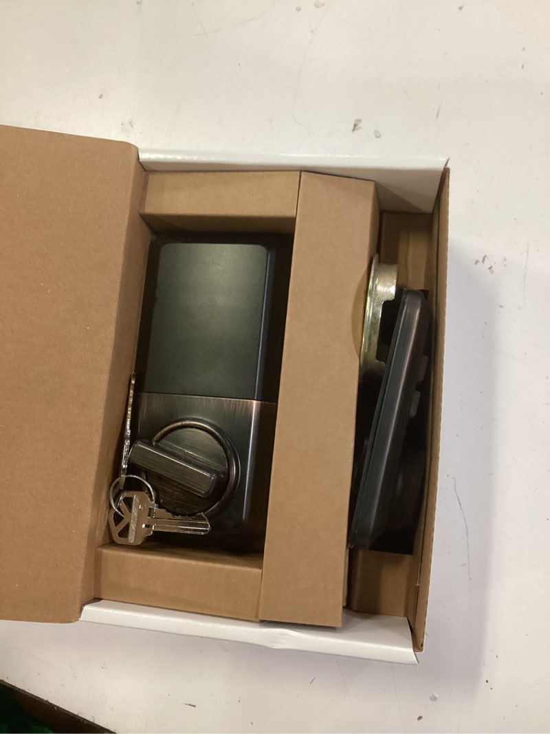 Condition photo showing Good Condition for kwikset smartcode venetian bronze zinc electronic deadbolt