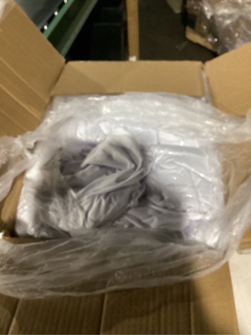 Condition photo showing Good Condition for 60 pcs white chair covers for dining chairs polyester spandex chair covers stretch slipcovers chairs covers for party wedding dining banquet event chairs covers white 60pcs