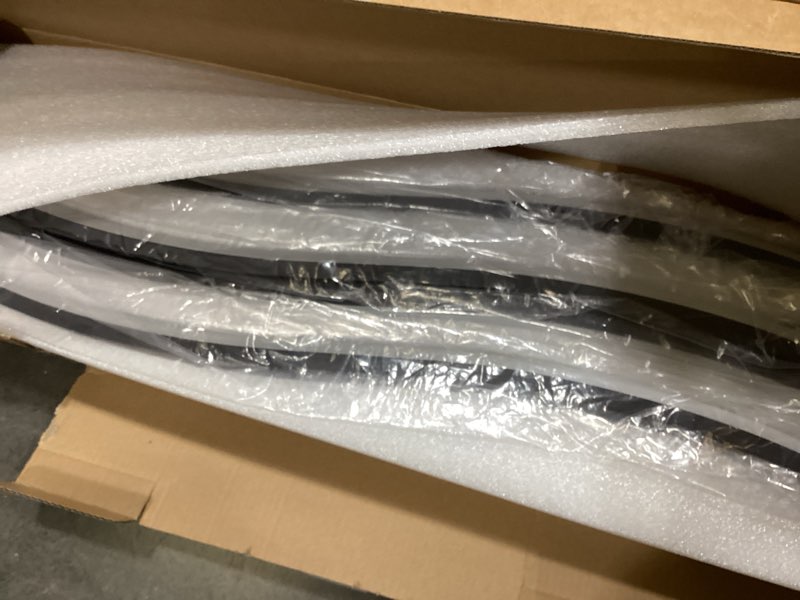 Condition photo showing Good Condition for modern wall sconces set of 2, dimmable led with remote control, gold indoor wall sconce, hard wired wall lights for living room, led wall decor for hallway, bedroom, 40.5"in, 3 color, timer, memory 40.5in a hardwired gold