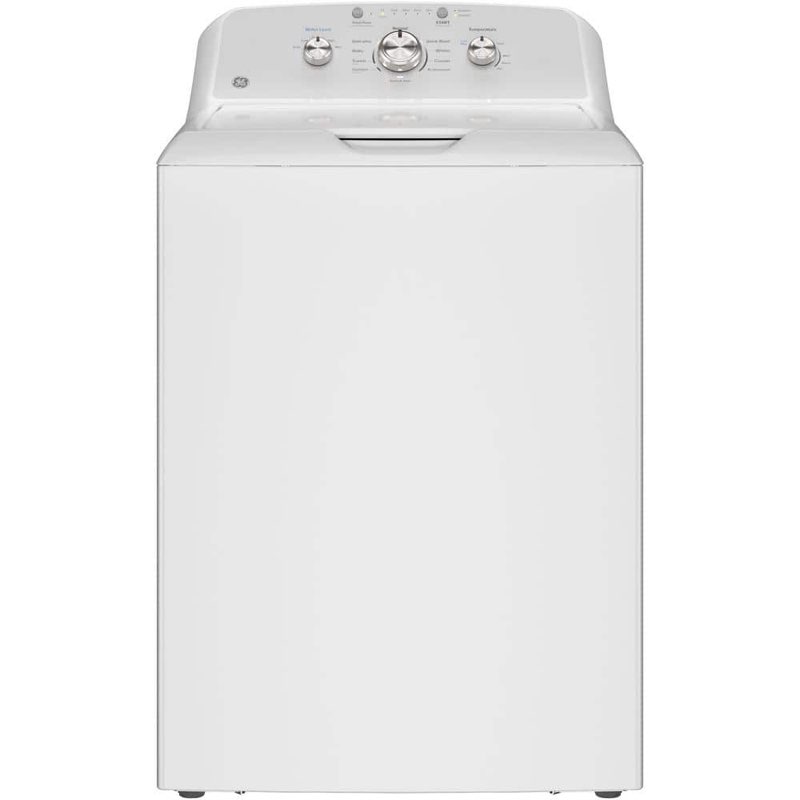 GE GTW385ASWWS 4.3 cu. ft. Top Load Washer in White with Dual Action Agitator