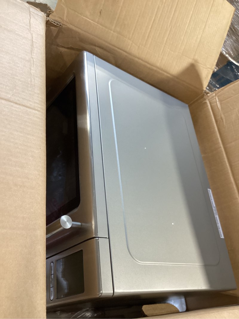 Condition photo showing Good Condition for breville bmo850bss smooth wave countertop microwave oven, brushed stainless steel