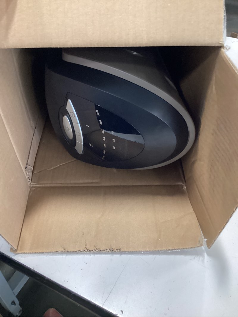 Condition photo showing As Is for Lasko Oscillating Ceramic Tower Space Heater for Home with Adjustable Thermostat, Timer and Remote Control, 22.5 Inches, Grey/Black, 1500W, 751320