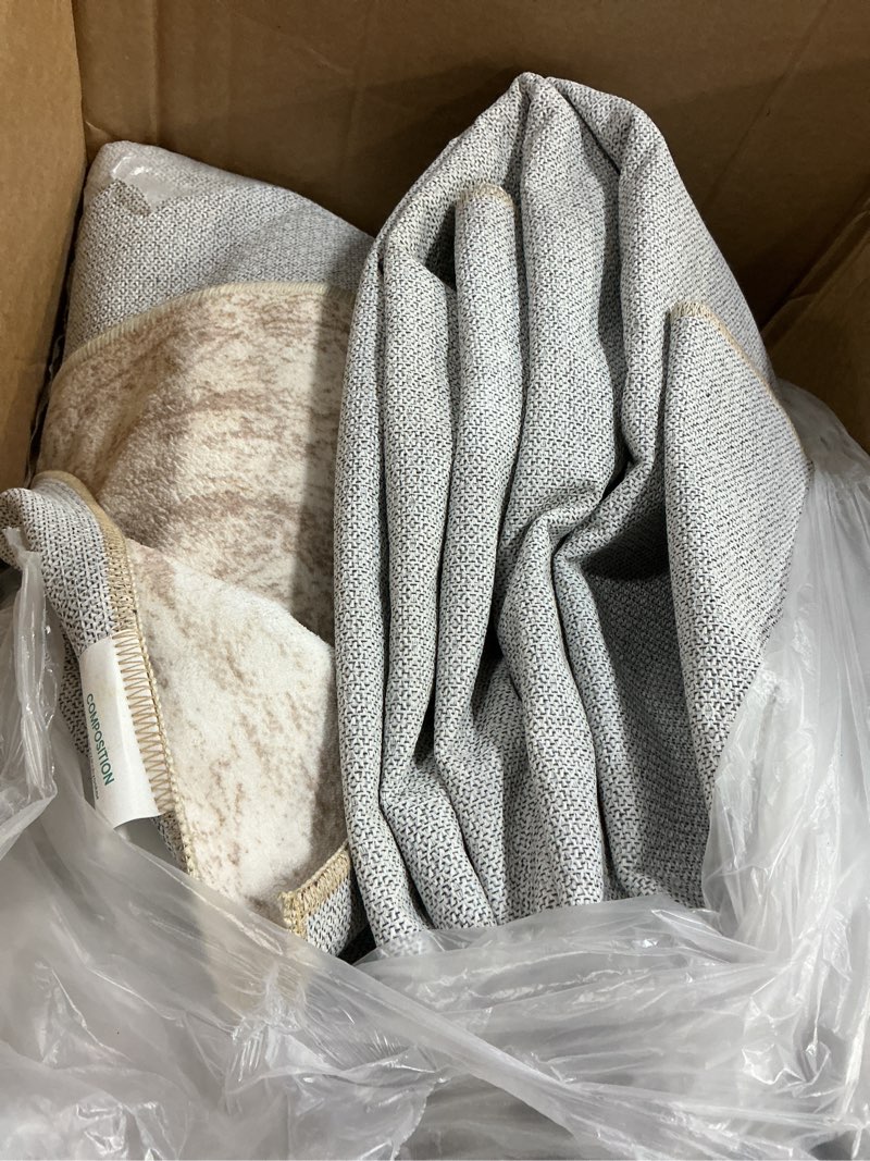 Condition photo showing Good Condition for washable area rug 8x10, large soft rugs for living room vintage beige carpet 8x10 area rugs for bedroom dining room non-slip stain resistant under table rug beige 8' x 10' (rectangular)