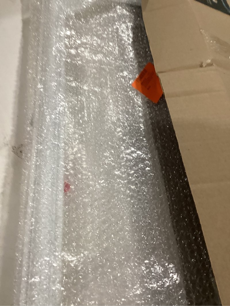 Condition photo showing As Is for Ekena Millwork PNL16X28AS-02 16"W x 28"H x 1/2"P Ashford Molded Scalloped Wainscot Wall Panel,Factory Primed White