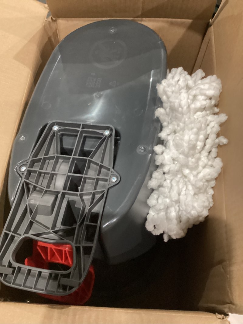 Condition photo showing Good Condition for O-Cedar EasyWring Microfiber Spin Mop, Bucket Floor Cleaning System, Red, Gray, Standard Easywring Spin Mop & Bucket