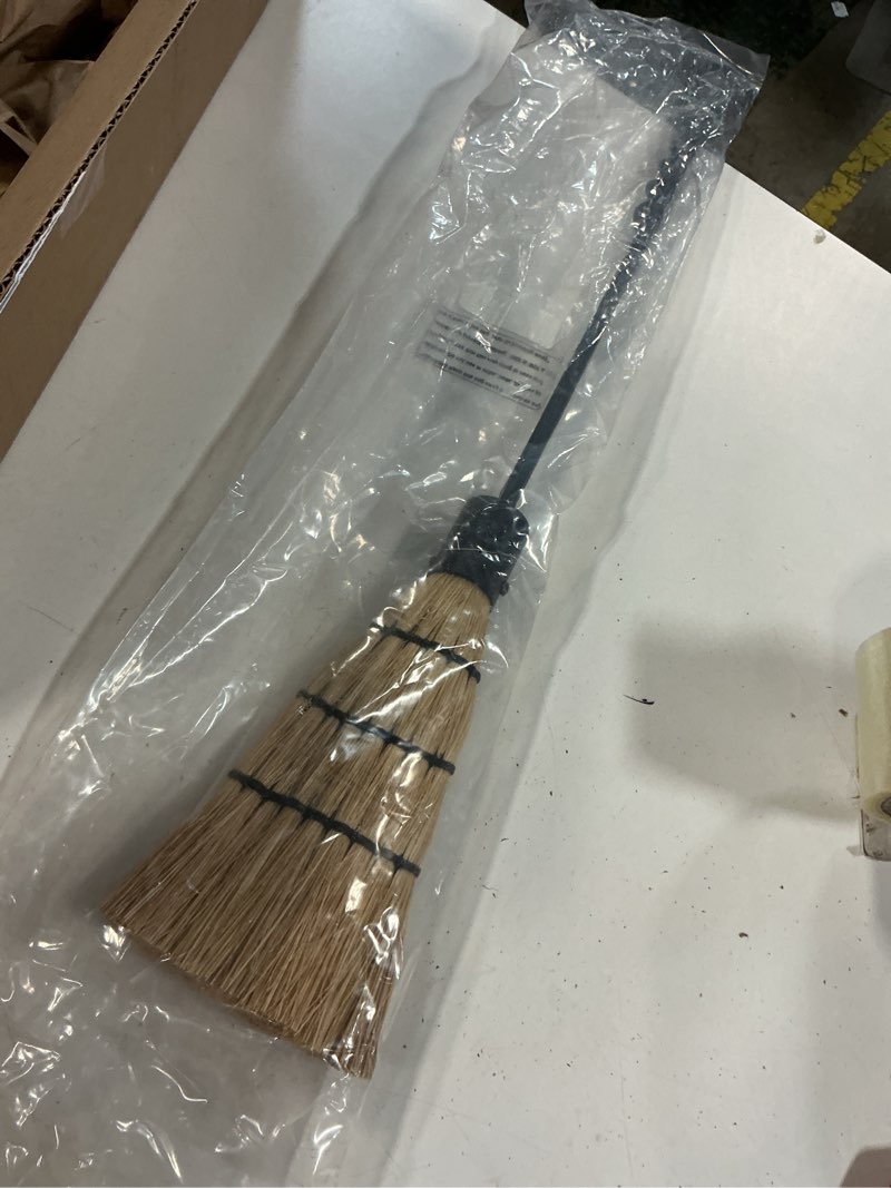 Condition photo showing Good Condition for minuteman international rope handle single brush fireplace tool, standard, black standard brush