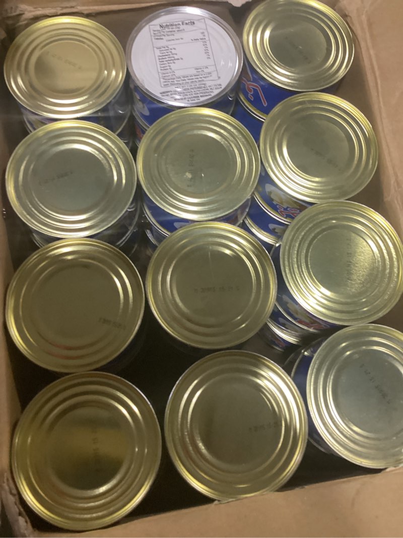 Condition photo showing Good Condition for one case of bega cheese - 36 cans