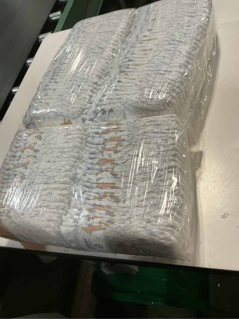 Condition photo showing As Is for ( incomplete ) huggies size 2 diapers, little snugglers baby diapers, size 2 (12-18 lbs), 148 count size 2 148